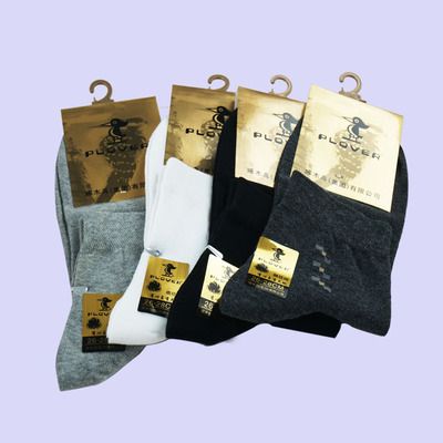 啄木鸟品牌冬季 袜子精梳棉男士商务吸汗 透气袜工厂生产直销